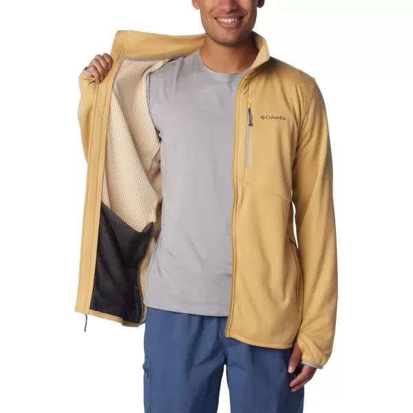 Columbia Mens Park View Fleece Full ZipLight Camel Heather