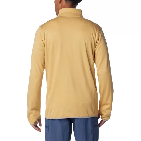 Columbia Mens Park View Fleece Full ZipLight Camel Heather