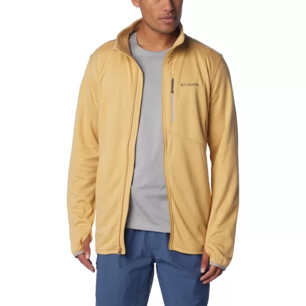 Columbia Mens Park View Fleece Full ZipLight Camel Heather