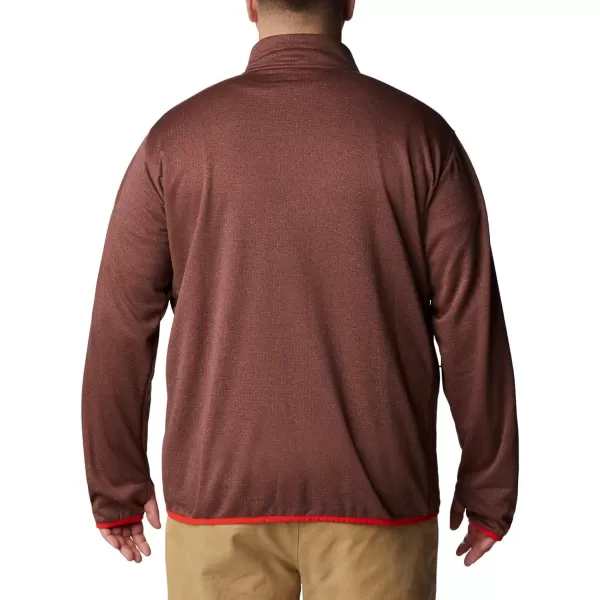 Columbia Mens Park View Fleece Full ZipLight Raisin Heather