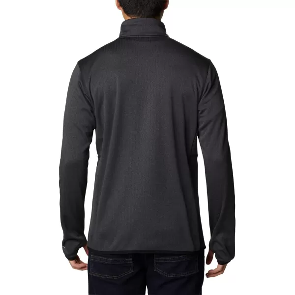 Columbia Mens Park View Fleece Half ZipBlack Heather