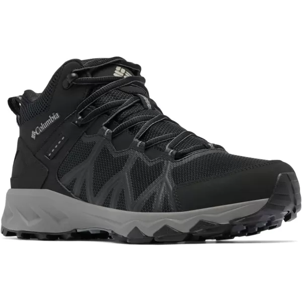 Columbia Mens Peakfreak Ii Mid Outdry Hiking ShoeBlackTitanium Ii