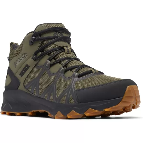 Columbia Mens Peakfreak Ii Mid Outdry Hiking ShoePeatmossBlack