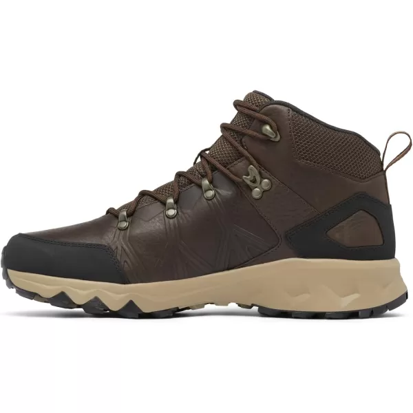 Columbia Mens Peakfreak Ii Mid Outdry Leather Hiking ShoeCordovanBlack