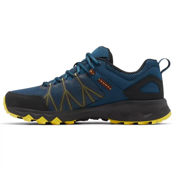 Columbia Mens Peakfreak Ii Outdry Hiking ShoePetrol BlueBlack