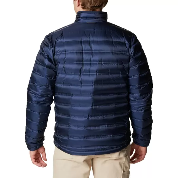 Columbia Mens Pebble Peak Down JacketCollegiate Navy