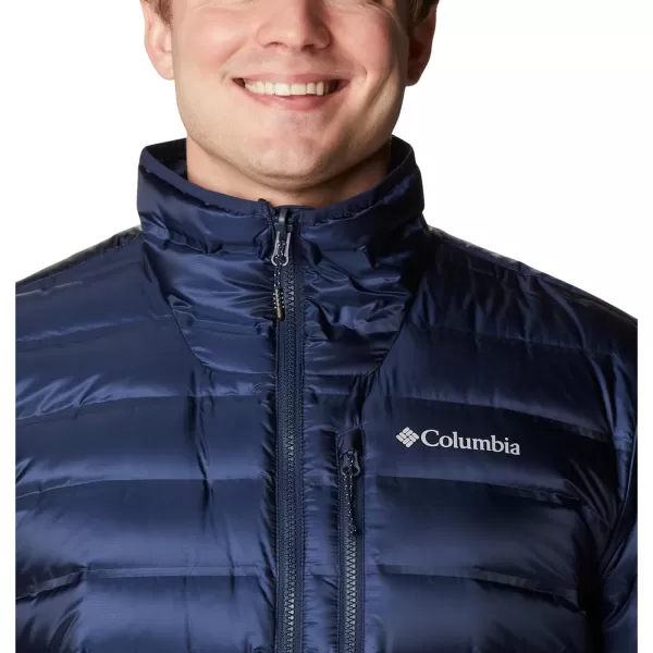 Columbia Mens Pebble Peak Down JacketCollegiate Navy