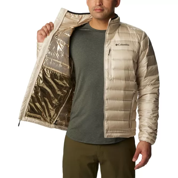 Columbia Mens Pebble Peak Down JacketDark Stone