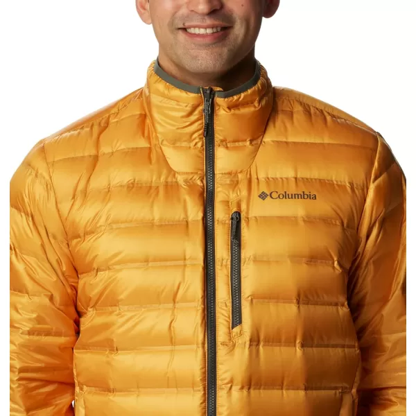 Columbia Mens Pebble Peak Down JacketRaw Honey