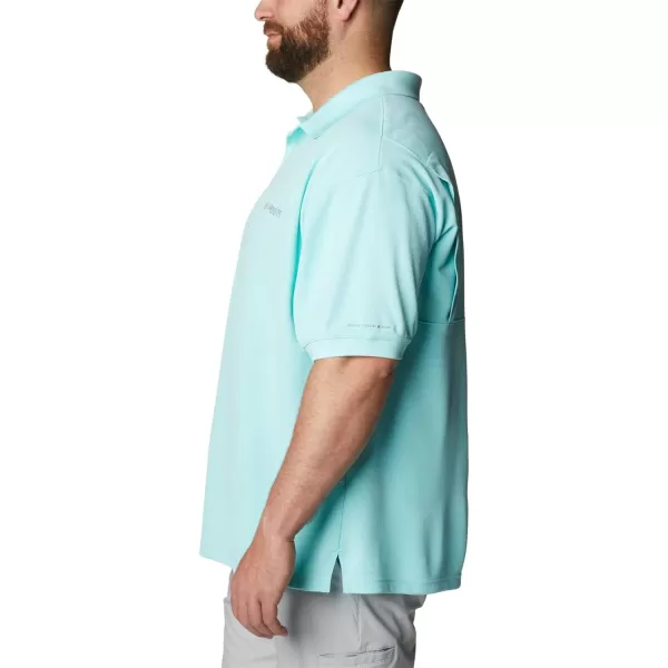 Columbia Mens Perfect Cast Polo ShirtBig Gulf Stream