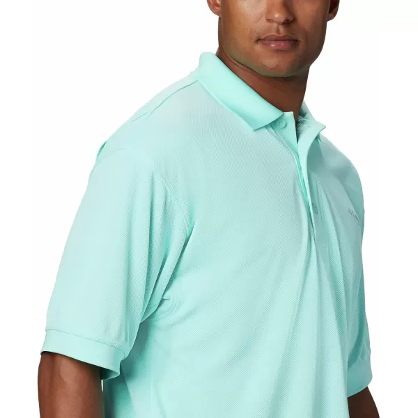 Columbia Mens Perfect Cast Polo ShirtBig Gulf Stream