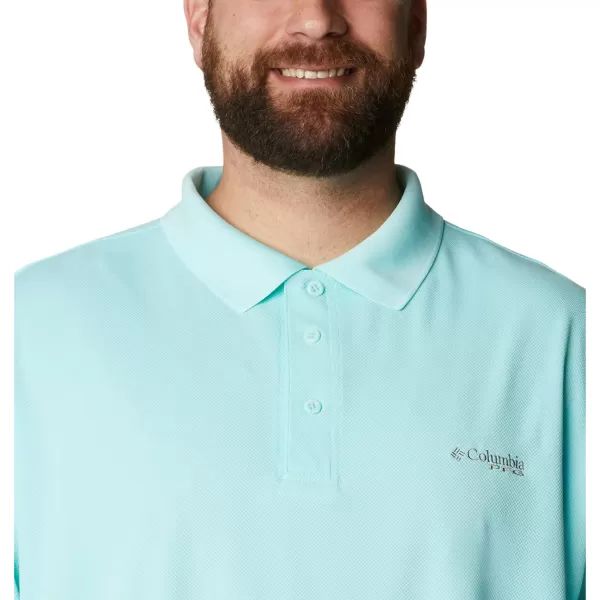 Columbia Mens Perfect Cast Polo ShirtBig Gulf Stream