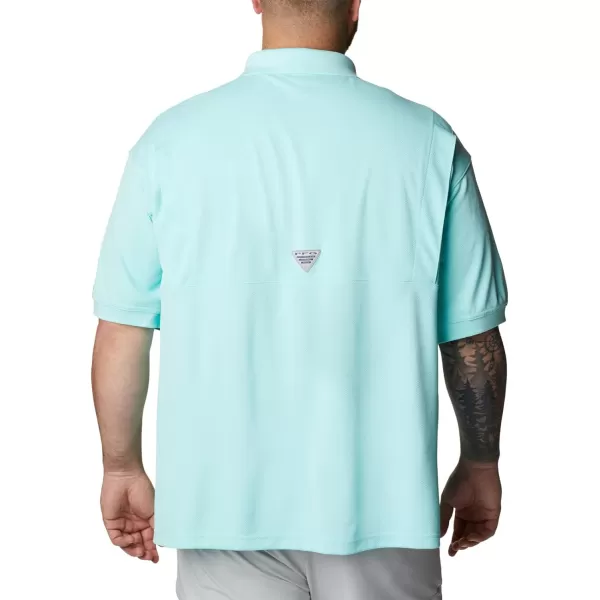 Columbia Mens Perfect Cast Polo ShirtBig Gulf Stream