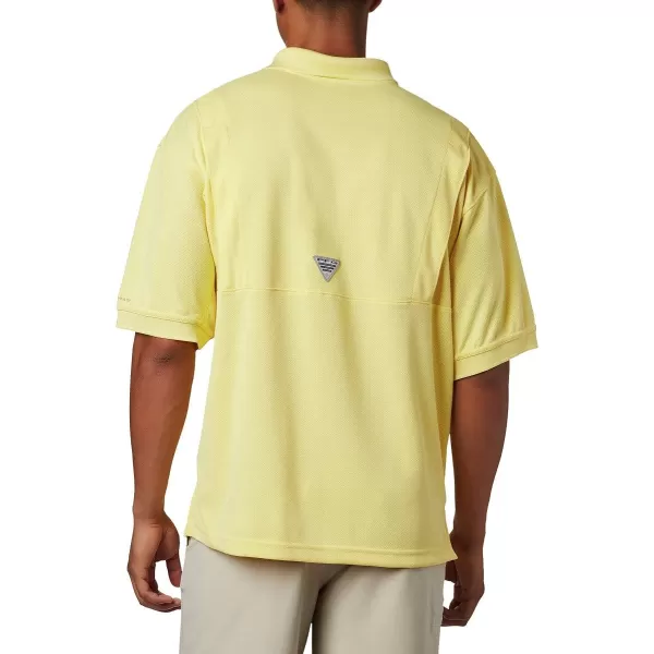 Columbia Mens Perfect Cast Polo ShirtBig Sunlit