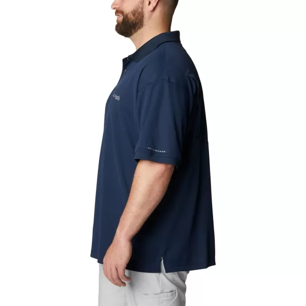 Columbia Mens Perfect Cast Polo ShirtRegular Fit Collegiate Navy