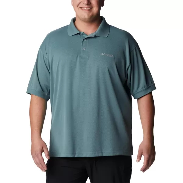 Columbia Mens Perfect Cast Polo ShirtRegular Fit Metal