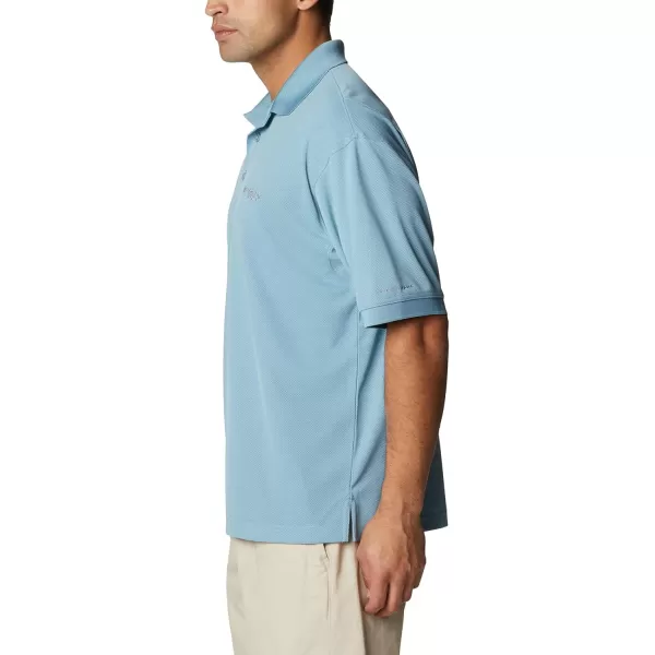Columbia Mens Perfect Cast Polo ShirtRegular Fit Storm