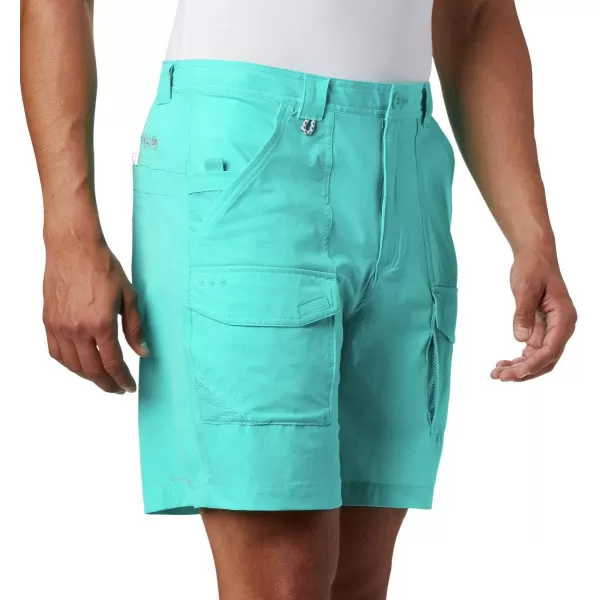 Columbia Mens Permit Iii ShortBright Aqua