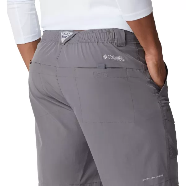 Columbia Mens Permit Iii ShortCity Grey