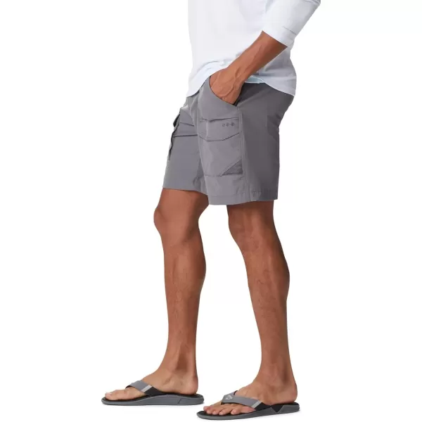 Columbia Mens Permit Iii ShortCity Grey