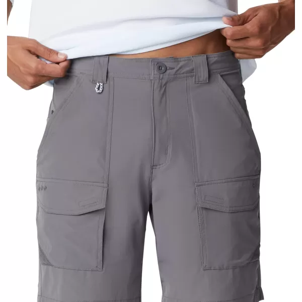 Columbia Mens Permit Iii ShortCity Grey