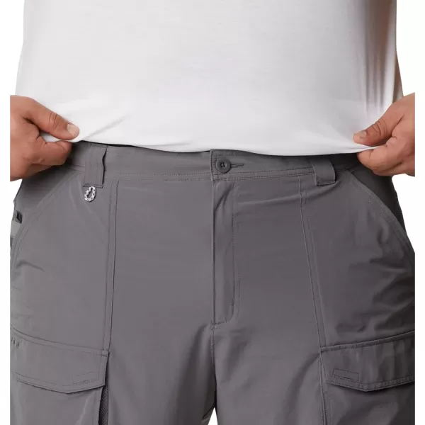 Columbia Mens Permit Iii ShortCity Grey