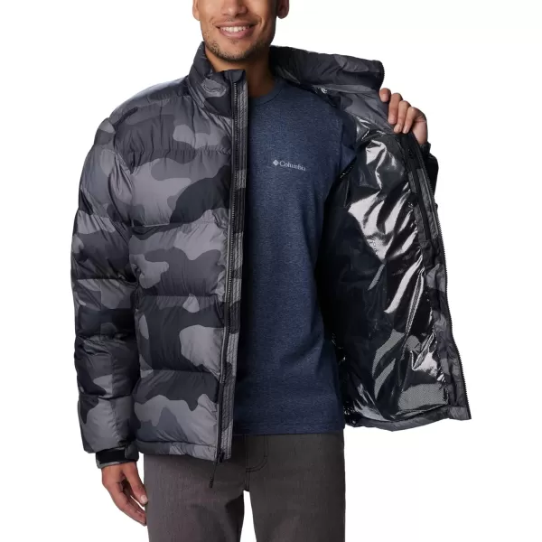 Columbia Mens Pike Lake Ii JacketBlack Mod Camo Print