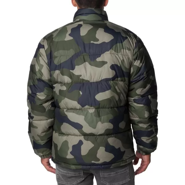 Columbia Mens Pike Lake Ii JacketStone Green Mod Camo Print