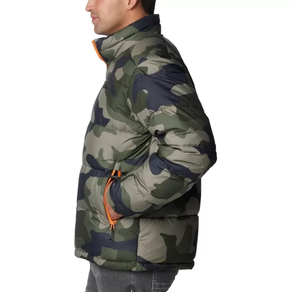 Columbia Mens Pike Lake Ii JacketStone Green Mod Camo Print