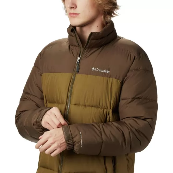 Columbia Mens Pike Lake JacketOlive Brown Olive Green