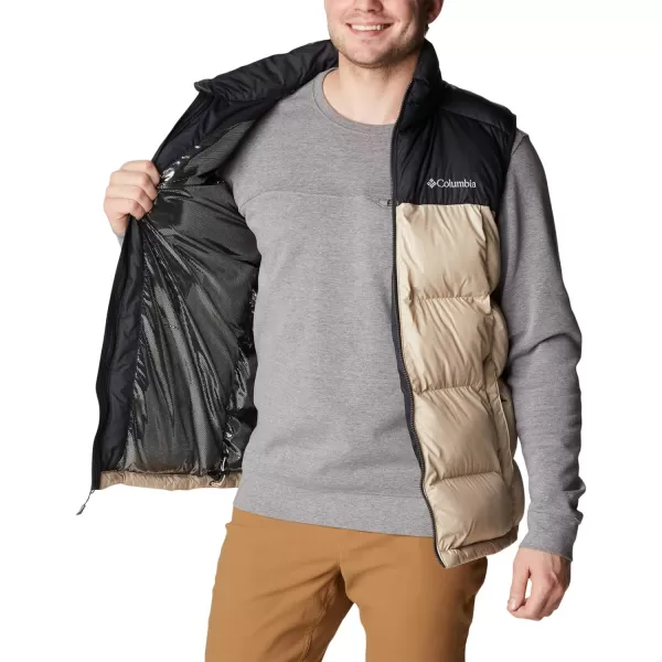 Columbia Mens Pike Lake VestAncient FossilBlack