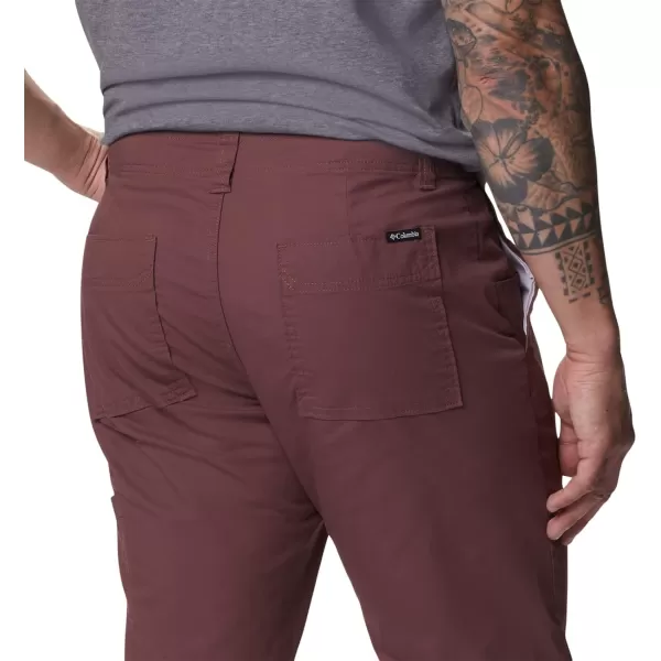 Columbia Mens Pine Canyon PantLight Raisin