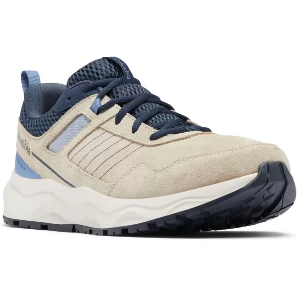 Columbia Mens Plateau Venture Hiking ShoeCanvas TanBlue Dusk