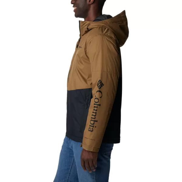 Columbia Mens Point Park Insulated JacketDelta  Black