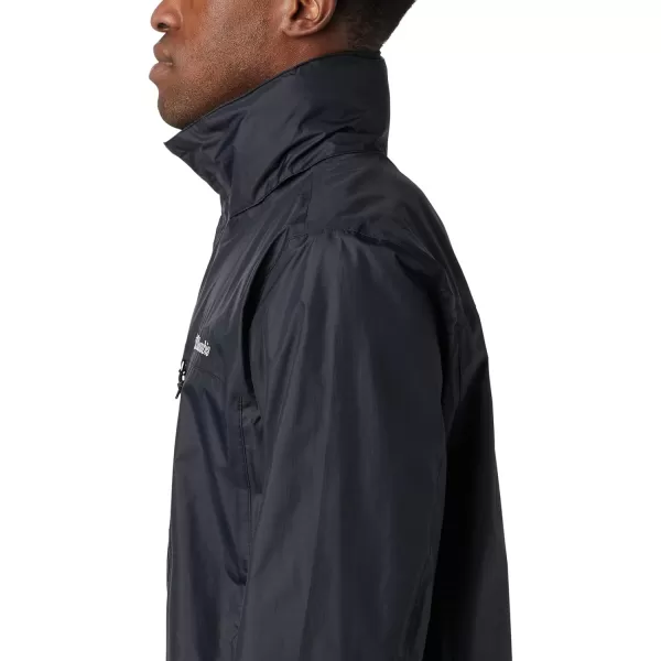 Columbia Mens Pouration Jacket Waterproof  BreathableBlack