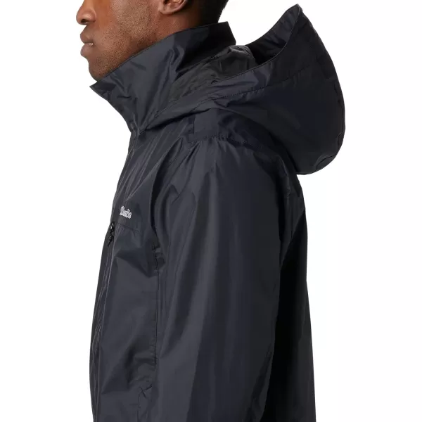 Columbia Mens Pouration Jacket Waterproof  BreathableBlack