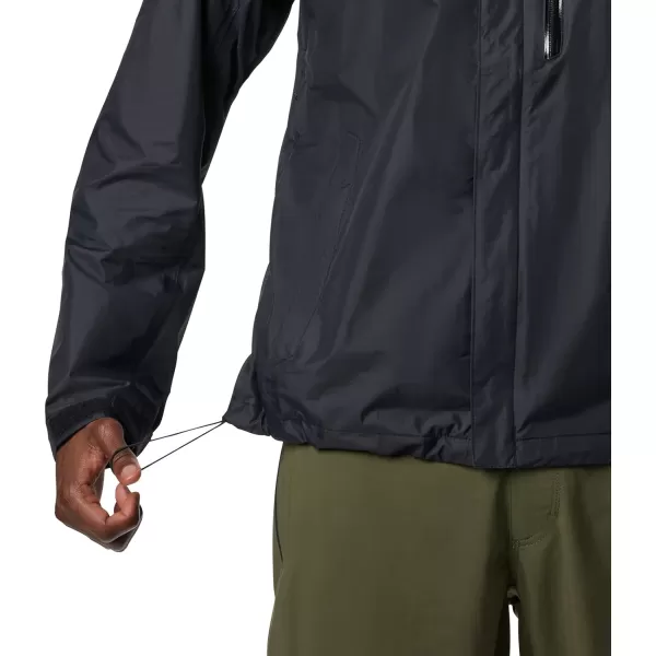 Columbia Mens Pouration Jacket Waterproof  BreathableBlack