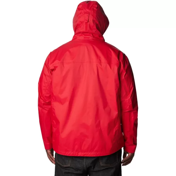 Columbia Mens Pouration Jacket Waterproof  BreathableMountain Red