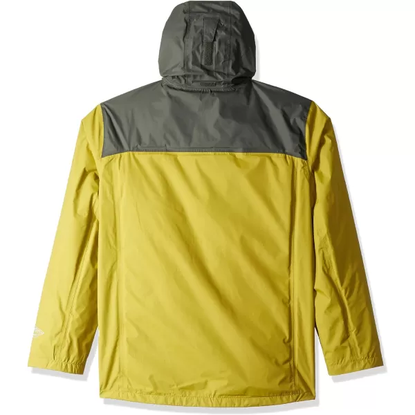 Columbia Mens Pouration Jacket Waterproof  BreathablePeppercornGravel