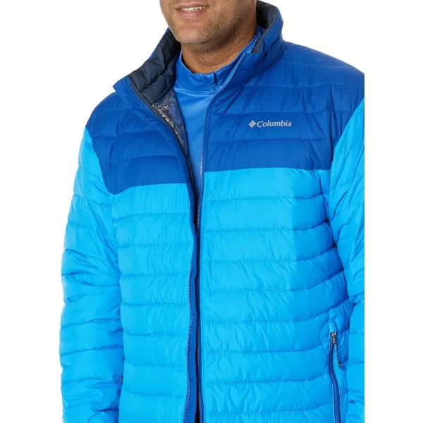 Columbia Mens Powder Lite JacketAzure BlueAzul