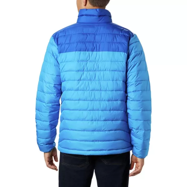 Columbia Mens Powder Lite JacketAzure BlueAzul