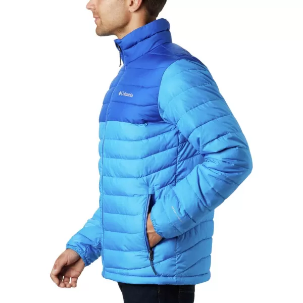 Columbia Mens Powder Lite JacketAzure BlueAzul