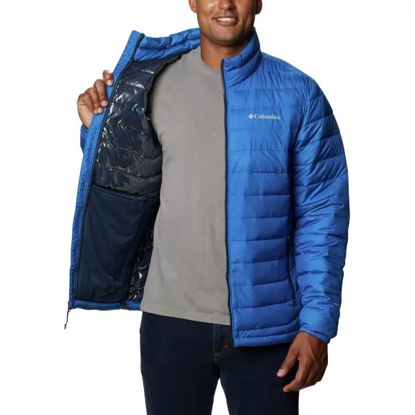 Columbia Mens Powder Lite JacketBright Indigo