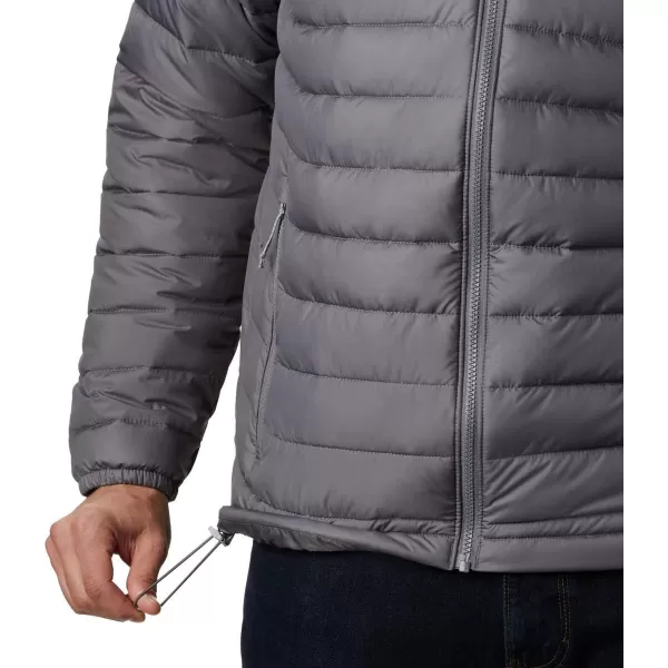 Columbia Mens Powder Lite JacketCity Grey  Nimbus Grey