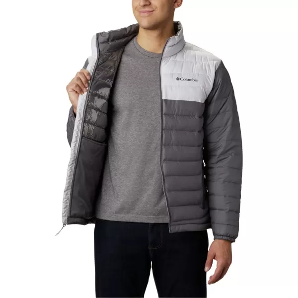 Columbia Mens Powder Lite JacketCity Grey  Nimbus Grey