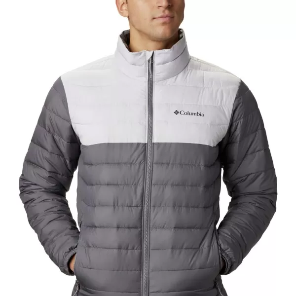 Columbia Mens Powder Lite JacketCity Grey  Nimbus Grey