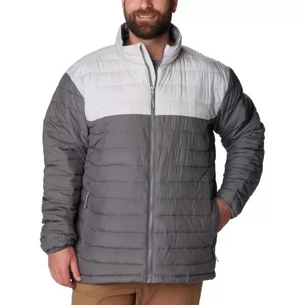 Columbia Mens Powder Lite JacketCity Grey  Nimbus Grey