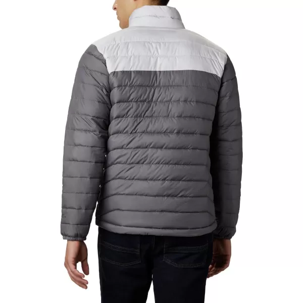 Columbia Mens Powder Lite JacketCity Grey  Nimbus Grey