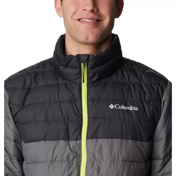 Columbia Mens Powder Lite JacketCity Grey  Shark