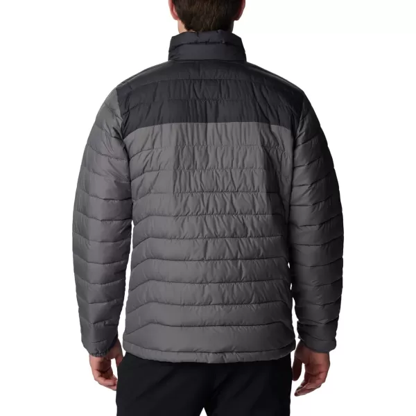 Columbia Mens Powder Lite JacketCity Grey  Shark